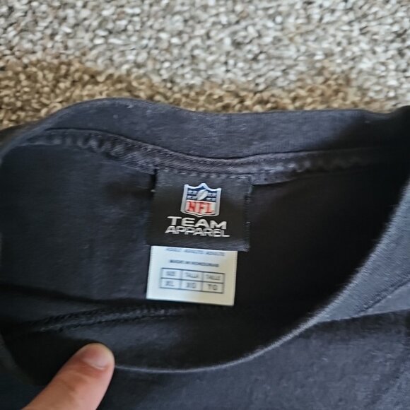 NFL Team Apparel Tampa Bay Buccaneers "Fire the Cannons" Size XL Black Shirt - Picture 5 of 6